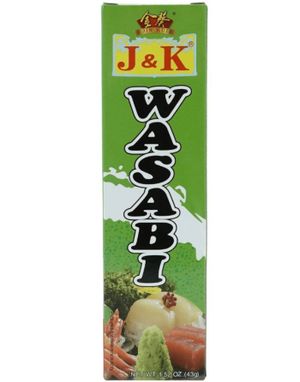 J&K Wasabi Paste - Wasabi Pasta på Tube 43 gram (Kina)