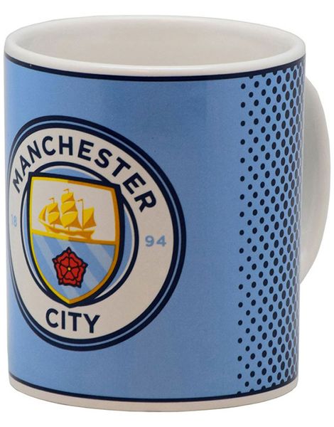 Licenseret Manchester City Keramik Krus
