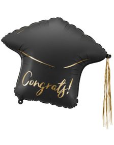 Eksamenshatt Folieballong 60x55 cm