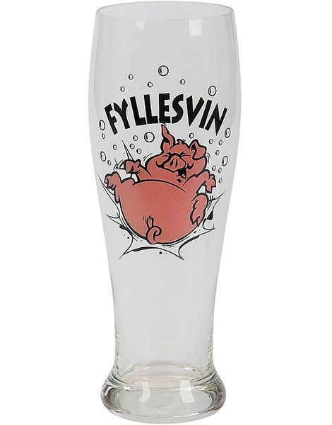 Fyllesvin Ølglas