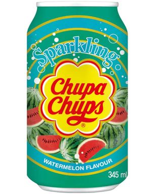 Chupa Chups Sparkling Vannmelon 345 ml (USA Import)