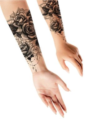 Roser - Midlertidig Tatovering