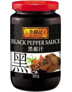 Black Pepper Sauce - Svart Peppersaus - Lee Kum Kee 350 gram (Kina)