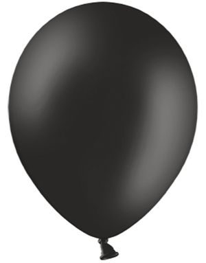 10 stk 30 cm - Sorte Balloner