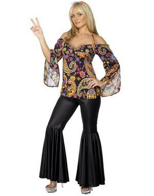Hippie Babe Kostume