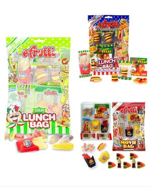 Taste Them All – Efrutti Slikpose – Tre Varianter - Pakketilbud