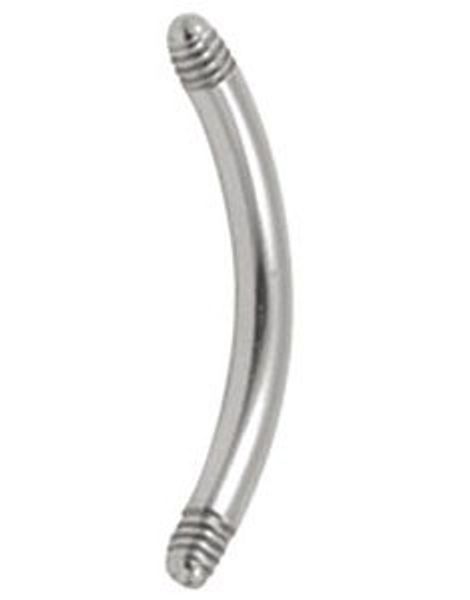 Banan Stang Blank - 1,6 mm tyk x 10 mm lang Stålstang