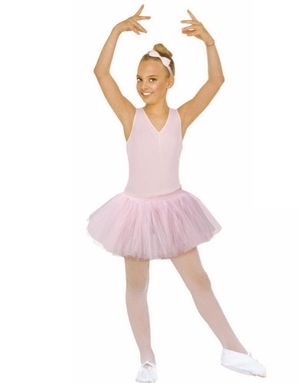 Pink Ballerina Tutu - kostumeskørt Barn