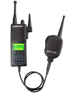 Politi Radio/Walkie-Talkie Kostymetilbehør
