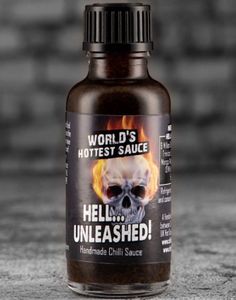 Hell Unleashed - Verdens Stærkeste Hotsauce 30 ml (UK Import)