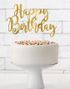 Happy Birthday Kaketopp ca 24 cm