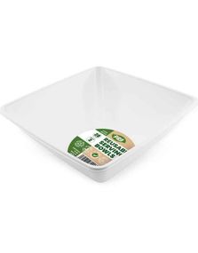 2 stk Store Dype Gjenbrukbare Plastikkskåler 28x10,5 cm
