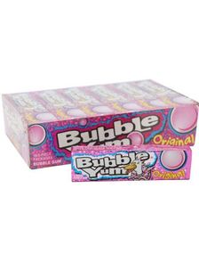18 stk Bubble Yum Original - Tyggegummi med Bubblegum Smak - Hel Eske 720 gram