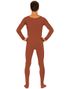 Brun Bodysuit med Lange Ærmer