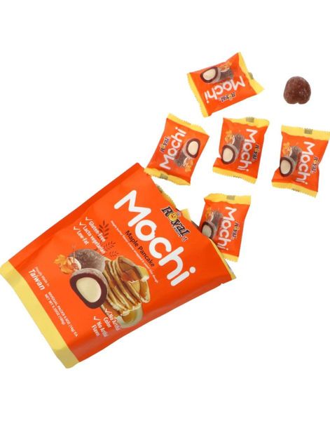 Royal Family Mochi Maple Pancake - Mochi med Lønnesirupsmag 120 gram (Taiwan)