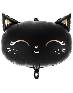 Svart Katt - Folieballong 48x36 cm