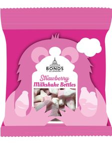 Strawberry Milkshake Bottles - Bonds of London 50 g (UK)