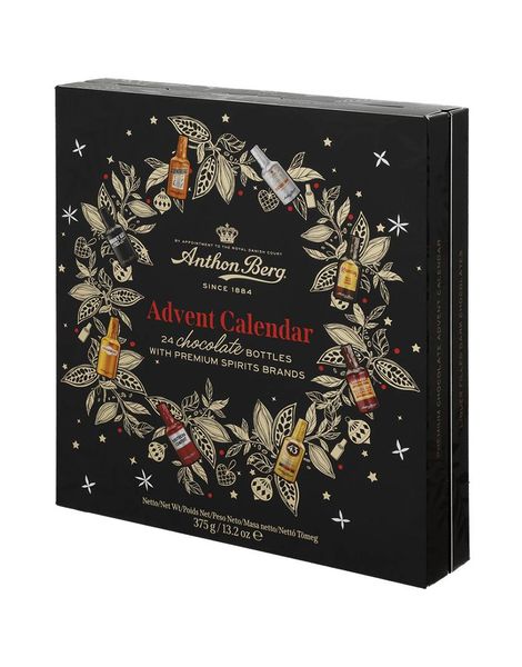 Anthon Berg Liqueur Advent Calendar - Stor Likørsjokolade Adventskalender 375g