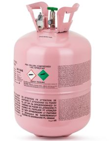 Stor Rosa Heliumtank til 50 stk 23 cm Ballonger