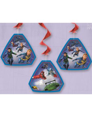 3 stk Hængende Dekorationer - Thunderbirds