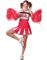 Amerikansk Cheerleader Damekostume