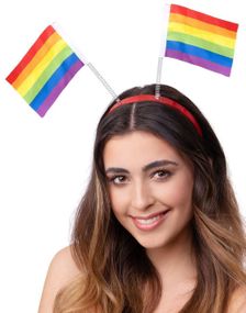 Hårbøyle med Pride Flagg 
