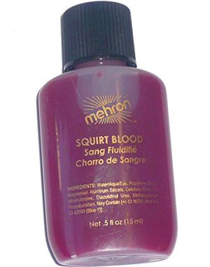 Stage Blood - Bright Arteria - 15 ml Professionelt Teaterblod