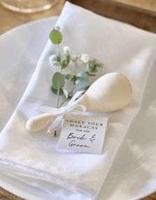 5 stk "Shake your Maracas" Rangler i Tre - Rustic Romance