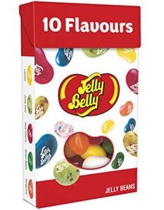 Jelly Belly Bean - Jelly Beans med 20 forskellige smagsvarianter i en stor pastilleæske 100g (USA Import)