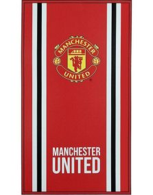 Officielt Licenseret Manchester United - Badehåndklæde 70x140 cm