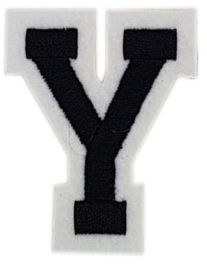 Bogstavet Y - 5 cm Strygemærke
