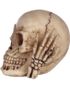 Hear No Evil, See No Evil - 3 stk Hodeskallefigurer 6,5 cm