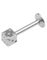 Labret Piercing med Terning