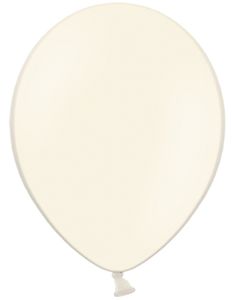 50 stk 30 cm - Lys Cremefarvet Balloner