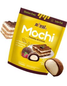 Royal Family Mochi Tiramisu Creme - Mochi med Tiramisu og Kremsmak 120 gram (Taiwan)
