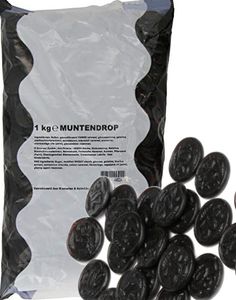 1 kg K&H Liqurice Coins / Lakrids Mønter