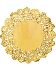 50 stk Guld Färgad Lyxiga Dekorerade Bordstabletter