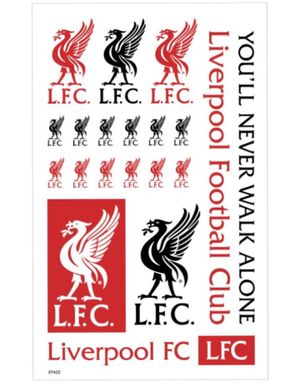 12 stk Midlertidige Liverpool FC Tatoveringer