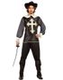 Musketeer Treville - Musketerkostyme til Herre - Medium/Large