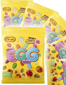 36 stk Cloetta Mini Drageæg - Gelebønner med 18 Smage - Hel Æske 5,4 kg