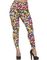 Fargerike 90's Leggings til Dame
