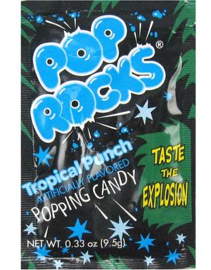 1 stk Pop Rocks Popping Candy med Tropisk Smag (USA Import)