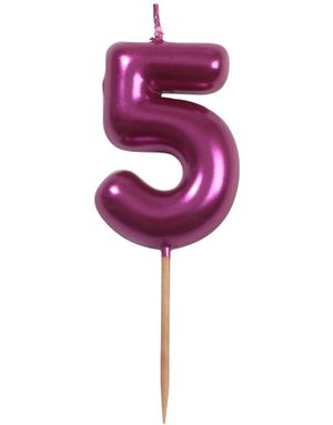 Tallet 5 - Metallisk Rosa Kakelys