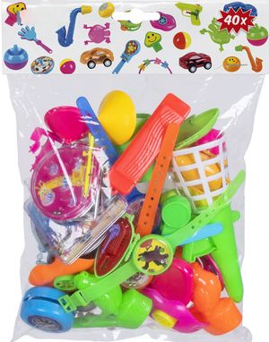 40 stk Forskjellige Leker til Pinata / Godteposer