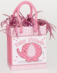 Ballonvægt - Babyshower Pink Elephant
