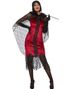 Deluxe Vampyr Flapper Kostyme til Dame - Small
