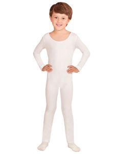Hvid Bodysuit til Børn med Lange Ærmer