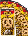 10 stk Mega Gummies German Pretzel - Vingummi Saltkringle med Colasmak - Hel Æske 1,2 kg