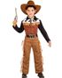 Cowboy Barnekostyme 3 Deler - 3-4 ÅR