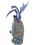 Cobalt Custodian - Blå Drage og Geode Figur 23 cm
